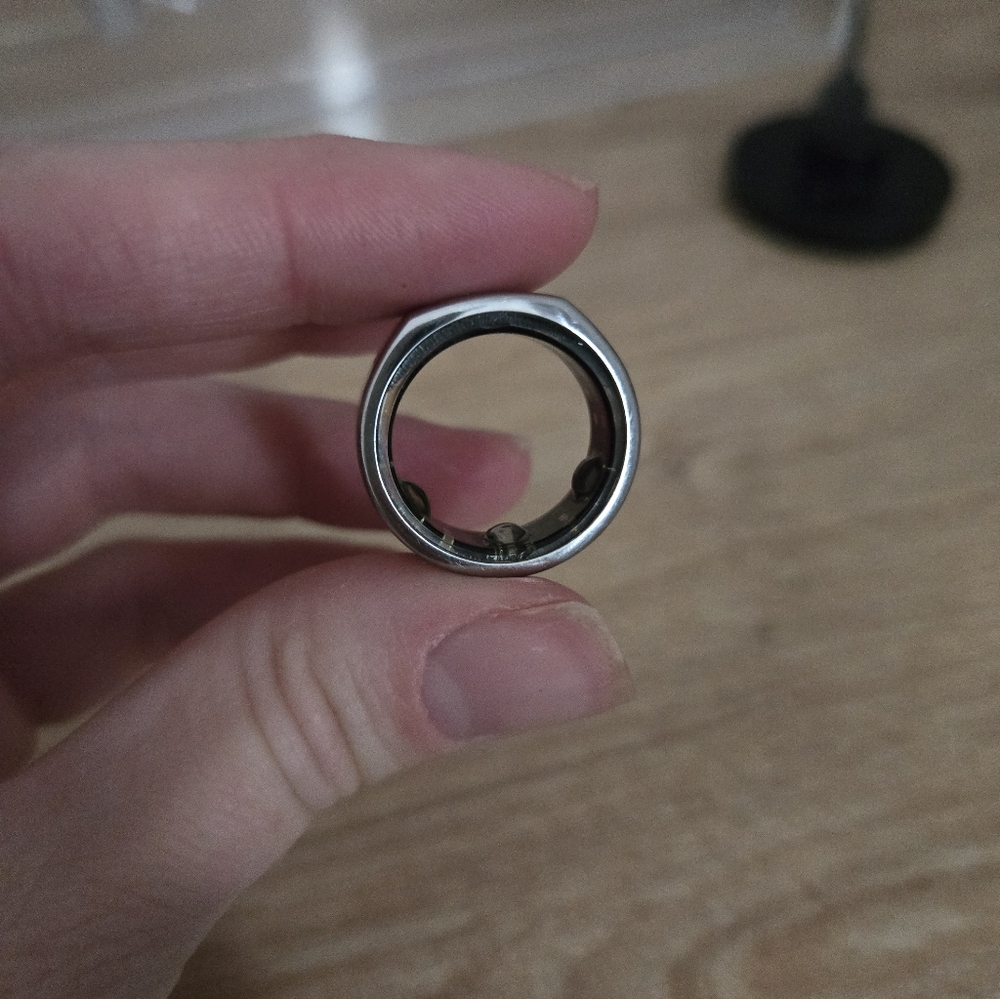 Oura Ring Gen 3 Heritige Silver Size 7